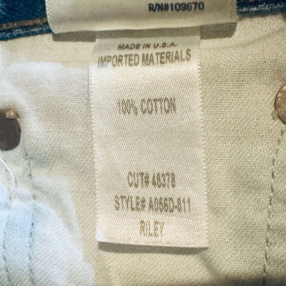 Agolde Riley High Rise Straight Crop Jean - Picture 13 of 14